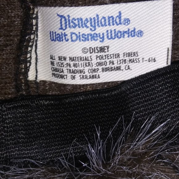 Disneyland Disney World Coon Skin Cap Daniel Boone Davy Crockett Child's Hat - Picture 5 of 5